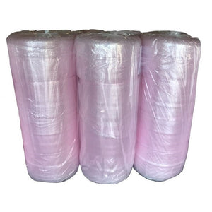 Anti-Static Small (3/16") Bubble Roll, Pink, Perforated every 12"